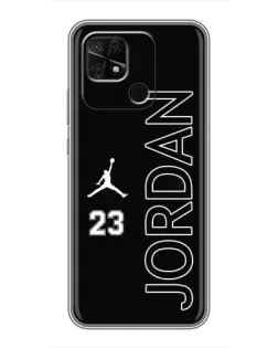 Чохол для Xiaomi Redmi 10C з картинкою «Jordan Vertical»