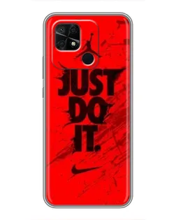 Чохол для Xiaomi Redmi 10C з картинкою «Nike Just Do It»