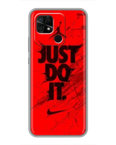 Чохол для Xiaomi Redmi 10C з картинкою «Nike Just Do It»