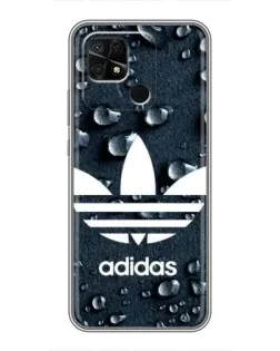 Чохол для Xiaomi Redmi 10C з картинкою «Adidas Trefoil Blue»