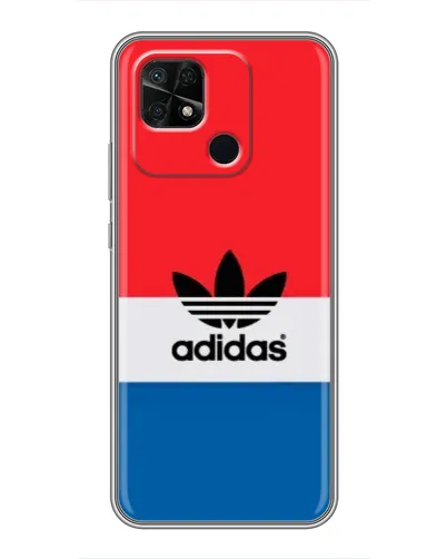 Чохол для Xiaomi Redmi 10C з картинкою «Ретро блоки Adidas»