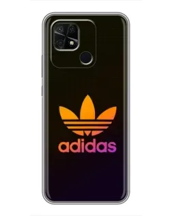 Чохол для Xiaomi Redmi 10C з картинкою «Градієнт Adidas»