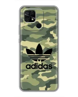 Чохол для Xiaomi Redmi 10C з картинкою «Мілітарі стиль Adidas»