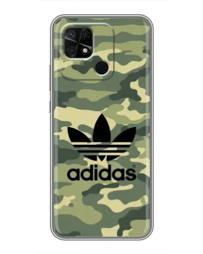 Чохол для Xiaomi Redmi 10C з картинкою «Мілітарі стиль Adidas»