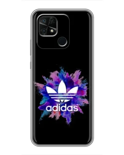 Чохол для Xiaomi Redmi 10C з картинкою «Вибух фарб Adidas»