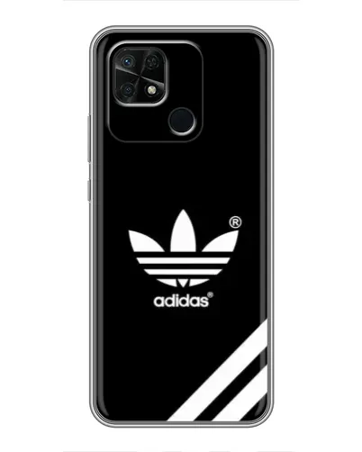 Чохол для Xiaomi Redmi 10C з картинкою «Adidas з діагональними смугами»