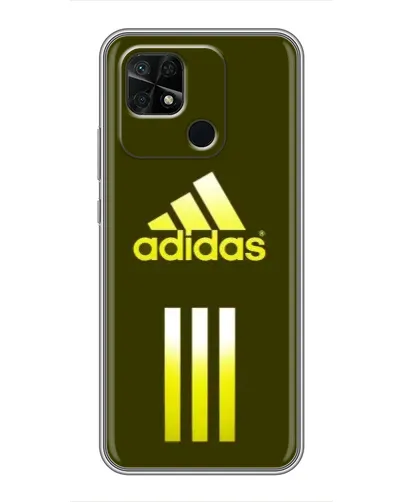 Чохол для Xiaomi Redmi 10C з картинкою «Оливковий градієнт Adidas»