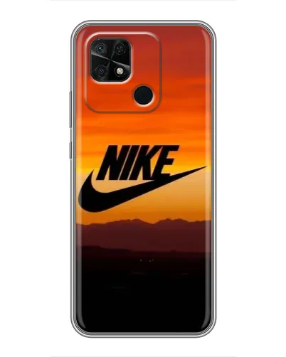 Чохол для Xiaomi Redmi 10C з картинкою «Nike — вечірній горизонт»