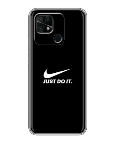 Чохол для Xiaomi Redmi 10C з картинкою «Мінімалізм від Nike»