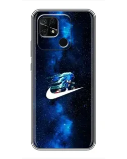 Чохол для Xiaomi Redmi 10C з картинкою «Зірковий шлях Nike»