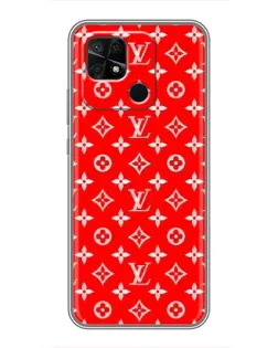 Чохол для Xiaomi Redmi 10C з картинкою «Яскравий паттерн LV»