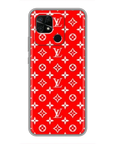 Чохол для Xiaomi Redmi 10C з картинкою «Яскравий паттерн LV»