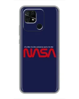 Чохол для Xiaomi Redmi 10C з картинкою «NASA — глибокий космос»