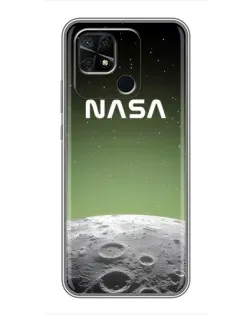 Чохол для Xiaomi Redmi 10C з картинкою «NASA — місячний градієнт»