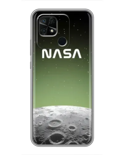 Чохол для Xiaomi Redmi 10C з картинкою «NASA — місячний градієнт»