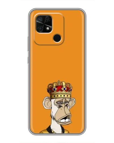 Чохол для Xiaomi Redmi 10C з картинкою «Золота мавпа Bored Ape»