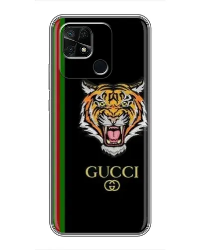 Чохол для Xiaomi Redmi 10C з картинкою «Тигр Gucci»