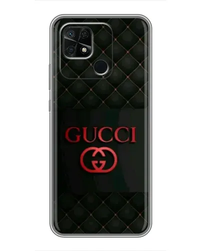 Чохол для Xiaomi Redmi 10C з картинкою «Gucci — стьобаний чорний»