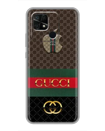 Чохол для Xiaomi Redmi 10C з картинкою «Gucci — брендований десерт»