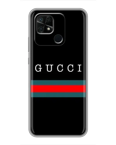 Чохол для Xiaomi Redmi 10C з картинкою «Gucci — червоний пояс»