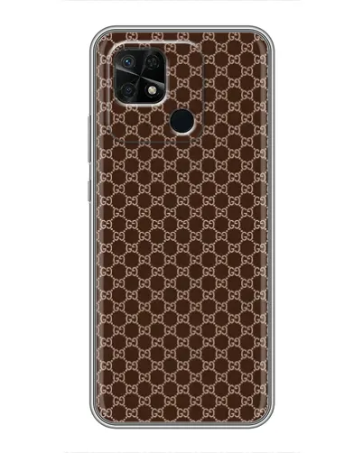 Чехол для Xiaomi Redmi 10C с картинкой «Gucci — шоколадная сетка» Чехол для Xiaomi Redmi 10C с картинкой «Gucci — шоколадная сетка»
