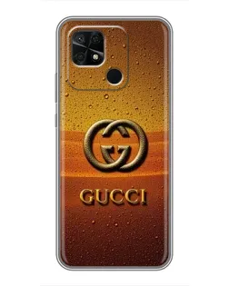 Чехол для Xiaomi Redmi 10C с картинкой «Gucci — солнечный градиент»