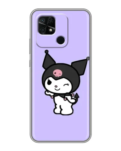 Чохол для Xiaomi Redmi 10C з картинкою «Класична Kuromi»