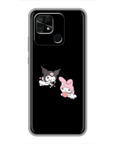 Чохол для Xiaomi Redmi 10C з картинкою «My Melody та Kuromi»