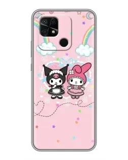 Чохол для Xiaomi Redmi 10C з картинкою «My Melody та Kuromi»