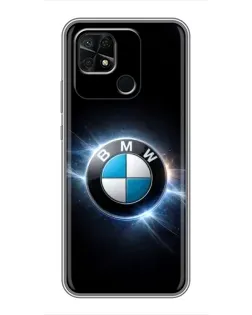 Чехол для Xiaomi Redmi 10C с картинкой «BMW — неоновое сияние» Чехол для Xiaomi Redmi 10C с картинкой «BMW — неоновое сияние»