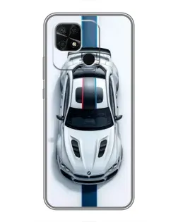 Чехол для Xiaomi Redmi 10C с картинкой «Вид сверху — BMW M» Чехол для Xiaomi Redmi 10C с картинкой «Вид сверху — BMW M»