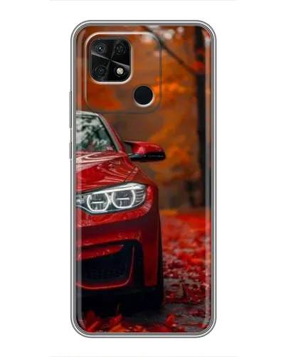 Чехол для Xiaomi Redmi 10C с картинкой «Осенняя BMW M4»