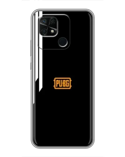 Чехол для Xiaomi Redmi 10C с картинкой «PUBG — вертикальные линии»