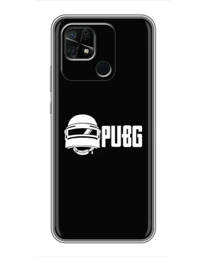 Чехол для Xiaomi Redmi 10C с картинкой «PUBG — классический лого»