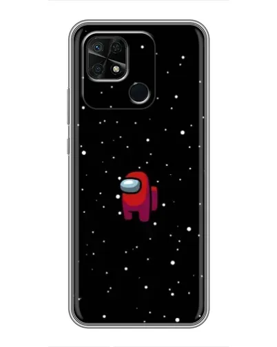 Чехол для Xiaomi Redmi 10C с картинкой «Красный Among Us» Чехол для Xiaomi Redmi 10C с картинкой «Красный Among Us»