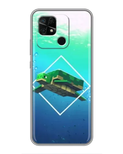 Чехол для Xiaomi Redmi 10C с картинкой «Черепаха Minecraft» Чехол для Xiaomi Redmi 10C с картинкой «Черепаха Minecraft»