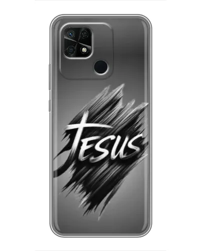 Чехол для Xiaomi Redmi 10C с картинкой «Надпись Jesus Graffiti» Чехол для Xiaomi Redmi 10C с картинкой «Надпись Jesus Graffiti»