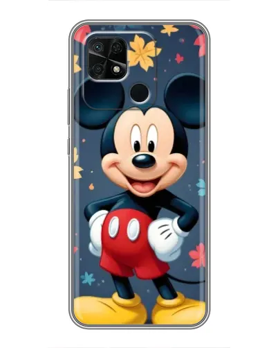 Чехол для Xiaomi Redmi 10C с картинкой «Осенний Mickey Mouse»