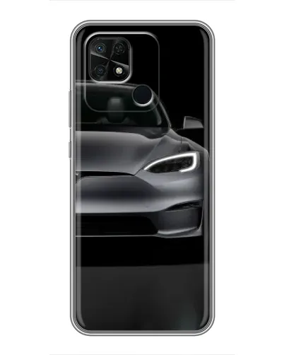 Чехол для Xiaomi Redmi 10C с картинкой «Tesla Model S Look»