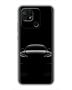 Чехол для Xiaomi Redmi 10C с картинкой «Силуэт Tesla Night» Чехол для Xiaomi Redmi 10C с картинкой «Силуэт Tesla Night»