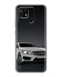 Чехол для Xiaomi Redmi 10C с картинкой «Mercedes AMG GT Silver» Чехол для Xiaomi Redmi 10C с картинкой «Mercedes AMG GT Silver»