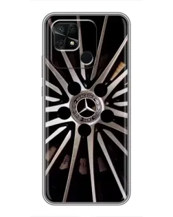 Чехол для Xiaomi Redmi 10C с картинкой «Диск Mercedes»