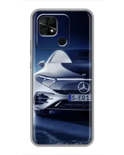 Чехол для Xiaomi Redmi 10C с картинкой «Mercedes EQ — будущее»