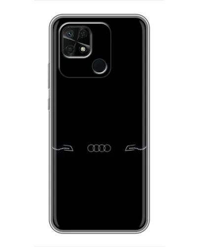 Чехол для Xiaomi Redmi 10C с картинкой «Audi — световой подпись»