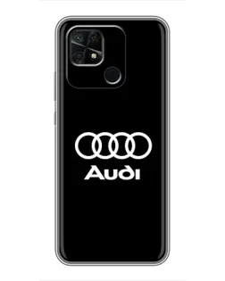 Чехол для Xiaomi Redmi 10C с картинкой «Классическое лого Audi» Чехол для Xiaomi Redmi 10C с картинкой «Классическое лого Audi»