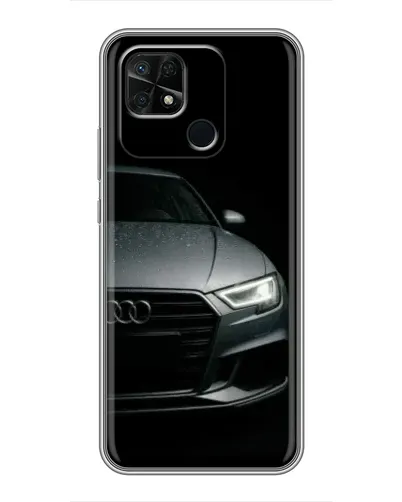Чехол для Xiaomi Redmi 10C с картинкой «Audi — детализация кузова»