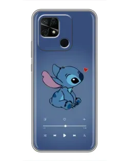 Чохол для Xiaomi Redmi 10C з картинкою «Музичний Stitch»