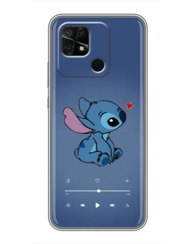 Чохол для Xiaomi Redmi 10C з картинкою «Музичний Stitch» Чохол для Xiaomi Redmi 10C з картинкою «Музичний Stitch»