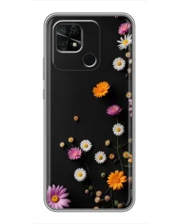 Чохол для Xiaomi Redmi 10C з картинкою «Квіткова композиція» Чохол для Xiaomi Redmi 10C з картинкою «Квіткова композиція»