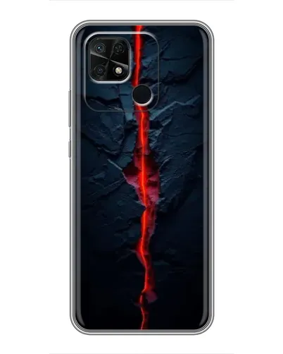 Чехол для Xiaomi Redmi 10C с картинкой «Kрасная лавовая трещина» Чехол для Xiaomi Redmi 10C с картинкой «Kрасная лавовая трещина»